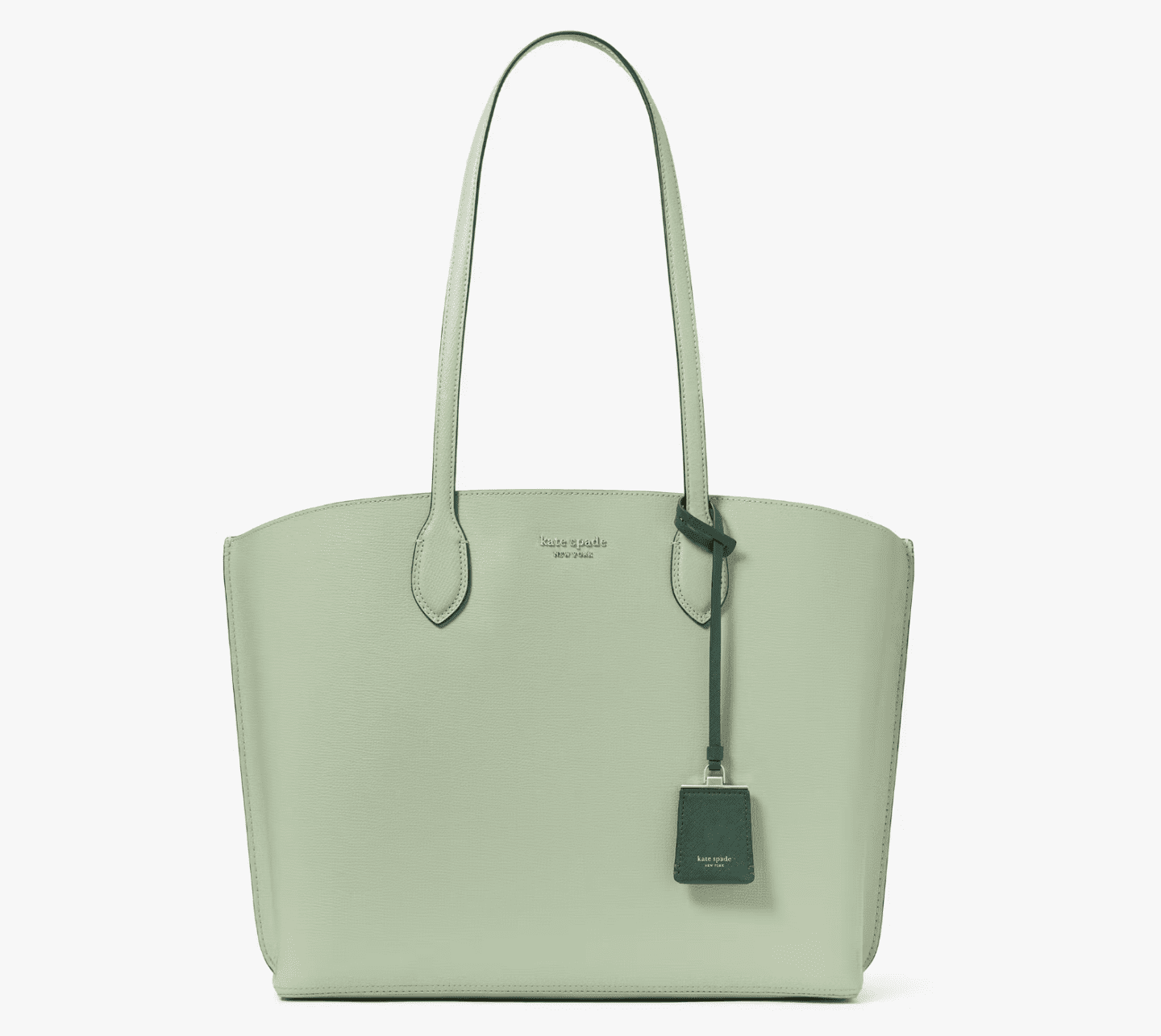 2024 End-of-Summer Labor Day Kate Spade Sale I Mint green large work tote handbag